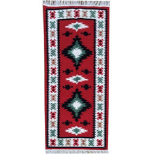 Load image into Gallery viewer, Hand-Knotted Handmade Kilim Reversible Wool Geometric Design Rug (Size 2.0 X 4.1) Brrsf-483