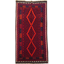 Load image into Gallery viewer, Hand-Woven Afghan Tribal Momana Kilim Handmade Wool Rug (Size 3.3 X 6.10) Brral-5193