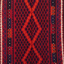 Load image into Gallery viewer, Hand-Woven Afghan Tribal Momana Kilim Handmade Wool Rug (Size 3.3 X 6.10) Brral-5193