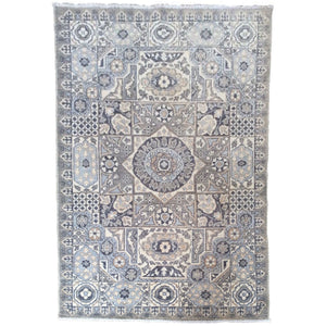 Hand-Knotted Egyptian Mamluk Design Wool Rug (Size 4.0 X 5.11) Brrsf-633