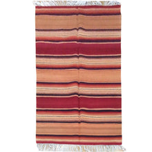 Load image into Gallery viewer, Hand-Woven Southwestern Reversible Kilim Wool Rug (Size 4.2 X 6.9) Brrsf-1065