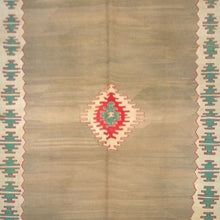 Load image into Gallery viewer, Vintage Hand-Woven Flatweave Turkish Kilim Wool One-Of-A-Kind Rug (Size 5.8 X 8.3) Brrsf-1605