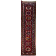 Load image into Gallery viewer, Hand-Knotted Fine Kazakl Design 100% Wool Rug Handmade (Size 2.7 X 10.6) Brral-1650
