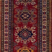 Load image into Gallery viewer, Hand-Knotted Fine Kazakl Design 100% Wool Rug Handmade (Size 2.7 X 10.6) Brral-1650