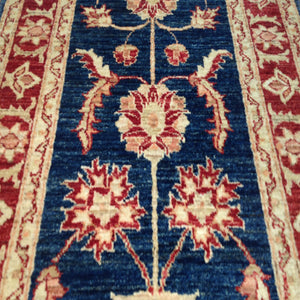 Hand-Knotted New Traditional Oushak Design Handmade Wool Rug (Size 2.10 X 11.4) Cwral-1644