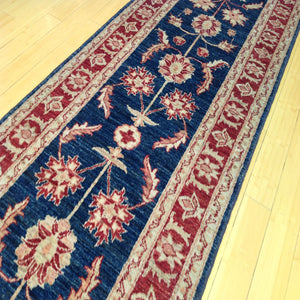 Hand-Knotted New Traditional Oushak Design Handmade Wool Rug (Size 2.10 X 11.4) Cwral-1644