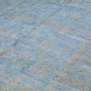 Hand-Knotted Fine Tribal Peshawar Overdyed Chobi Wool Rug (Size 5.9 X 8.3) Brral-3984