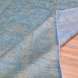 Hand-Knotted Fine Tribal Peshawar Overdyed Chobi Wool Rug (Size 5.9 X 8.3) Brral-3984