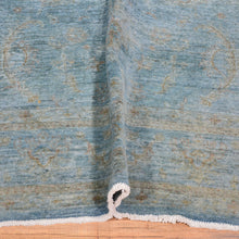Load image into Gallery viewer, Hand-Knotted Fine Tribal Peshawar Overdyed Chobi Wool Rug (Size 5.9 X 8.3) Brral-3984