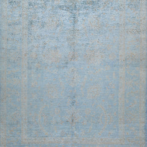 Hand-Knotted Fine Tribal Peshawar Overdyed Chobi Wool Rug (Size 5.9 X 8.3) Brral-3984