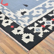 Load image into Gallery viewer, Hand-Woven Reversible Southwestern Design Handmade Rug (Size 8.4 X 9.9) Cwral-10902