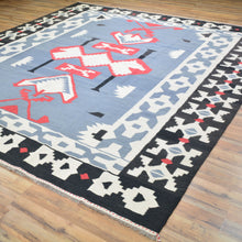 Load image into Gallery viewer, Hand-Woven Reversible Southwestern Design Handmade Rug (Size 8.4 X 9.9) Cwral-10902