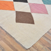 Load image into Gallery viewer, Hand-Woven Reversible Southwestern Design Handmade Rug (Size 8.2 X 9.5) Cwral-10908