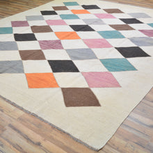 Load image into Gallery viewer, Hand-Woven Reversible Southwestern Design Handmade Rug (Size 8.2 X 9.5) Cwral-10908