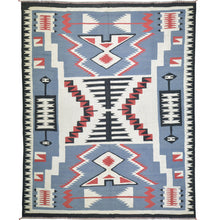 Load image into Gallery viewer, Hand-Woven Reversible Southwestern Design Handmade Rug (Size 8.1 X 9.11) Cwral-10914