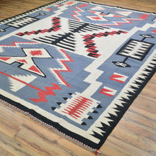 Load image into Gallery viewer, Hand-Woven Reversible Southwestern Design Handmade Rug (Size 8.1 X 9.11) Cwral-10914