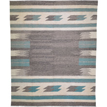 Load image into Gallery viewer, Hand-Woven Reversible Modern Design Handmade Wool Rug (Size 8.2 X 9.8) Cwral-10917