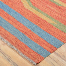 Load image into Gallery viewer, Hand-Woven Reversible Modern Design Handmade Wool Rug (Size 8.1 X 9.9) Cwral-10923