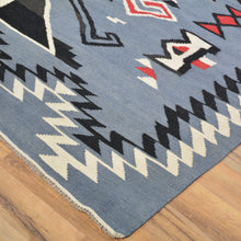 Load image into Gallery viewer, Hand-Woven Reversible Southwestern Design Handmade Wool Rug (Size 6.7 X 9.10) Cwral-10932