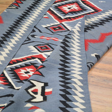 Load image into Gallery viewer, Hand-Woven Reversible Southwestern Design Handmade Wool Rug (Size 6.7 X 9.10) Cwral-10932