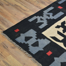 Load image into Gallery viewer, Hand-Woven Reversible Southwestern Design Handmade Wool Rug (Size 6.0 X 9.0) Cwral-10935