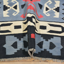 Load image into Gallery viewer, Hand-Woven Reversible Southwestern Design Handmade Wool Rug (Size 6.0 X 9.0) Cwral-10935