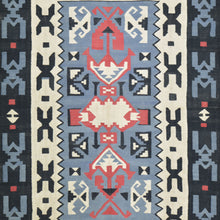 Load image into Gallery viewer, Hand-Woven Reversible Southwestern Design Handmade Wool Rug (Size 6.0 X 9.0) Cwral-10935