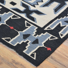 Load image into Gallery viewer, Hand-Woven Reversible Southwestern Design Handmade Wool Rug (Size 5.2 X 8.3) Cwral-10938