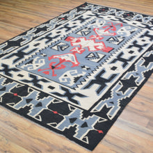 Load image into Gallery viewer, Hand-Woven Reversible Southwestern Design Handmade Wool Rug (Size 5.2 X 8.3) Cwral-10938