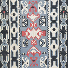 Load image into Gallery viewer, Hand-Woven Reversible Southwestern Design Handmade Wool Rug (Size 5.2 X 8.3) Cwral-10938