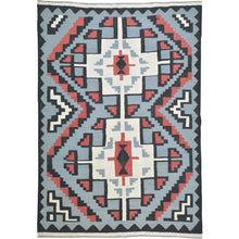 Load image into Gallery viewer, Hand-Woven Flat-Weave Southwestern Design Handmade Wool Rug (Size 5.0 X 6.10) Cwral-10944