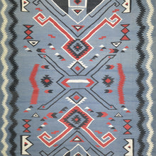 Load image into Gallery viewer, Hand-Woven Flat-Weave Southwestern Design Handmade Wool Rug (Size 8.10 X 11.11) Cwral-10950