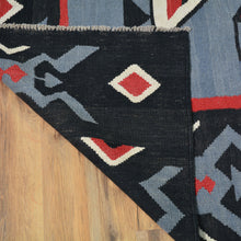 Load image into Gallery viewer, Hand-Woven Flat-Weave Southwestern Design Handmade Wool Rug (Size 8.2 X 9.5) Cwral-10956