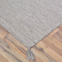 Load image into Gallery viewer, Hand-Woven Flat-Weave Contemporary Design Handmade Wool Rug (Size 5.2 X 6.10) Cwral-10977