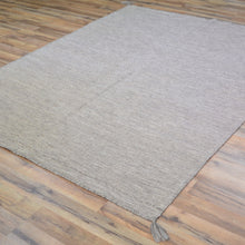 Load image into Gallery viewer, Hand-Woven Flat-Weave Contemporary Design Handmade Wool Rug (Size 5.2 X 6.10) Cwral-10977