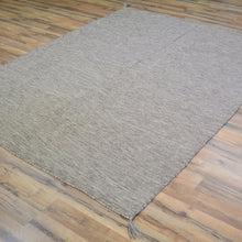 Load image into Gallery viewer, Hand-Woven Flat-Weave Contemporary Design Handmade Wool Rug (Size 5.1 X 6.11) Cwral-10980