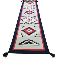 Load image into Gallery viewer, Hand-Woven Reversible Southwestern Design Handmade Wool Kilim (Size 2.5 X 15.8) Cwral-10989