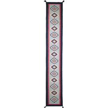 Load image into Gallery viewer, Hand-Woven Reversible Southwestern Design Handmade Wool Kilim (Size 2.6 X 15.7) Cwral-10992