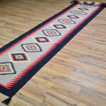 Load image into Gallery viewer, Hand-Woven Reversible Southwestern Design Handmade Wool Kilim (Size 2.6 X 15.7) Cwral-10992