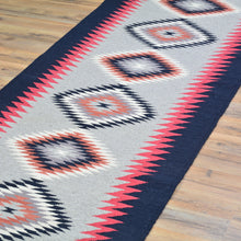 Load image into Gallery viewer, Hand-Woven Reversible Southwestern Design Handmade Wool Kilim (Size 2.6 X 15.7) Cwral-10992