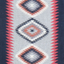 Load image into Gallery viewer, Hand-Woven Reversible Southwestern Design Handmade Wool Kilim (Size 2.6 X 15.7) Cwral-10992