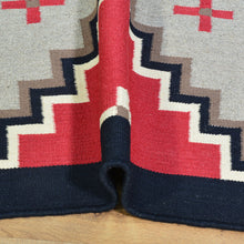 Load image into Gallery viewer, Hand-Woven Reversible Southwestern Design Handmade Wool Kilim (Size 2.6 X 15.7) Cwral-10995