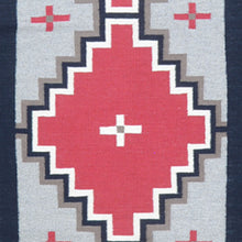 Load image into Gallery viewer, Hand-Woven Reversible Southwestern Design Handmade Wool Kilim (Size 2.6 X 15.7) Cwral-10995