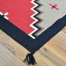 Load image into Gallery viewer, Hand-Woven Reversible Southwestern Design Handmade Wool Kilim (Size 2.7 X 10) Cwral-10998