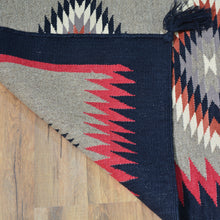 Load image into Gallery viewer, Hand-Woven Reversible Southwestern Design Handmade Wool Kilim (Size 2.6 X 11.9) Cwral-11001