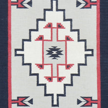 Load image into Gallery viewer, Hand-Woven Reversible Southwestern Design Handmade Wool Kilim (Size 2.7 X 11.10) Cwral-11004