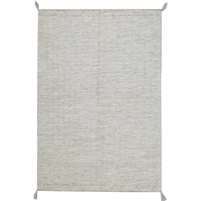 Hand-Woven Flat-Weave Contemporary Design Handmade Wool Rug (Size 4.0 X 5.10) Cwral-11025