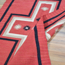 Load image into Gallery viewer, Hand-Woven Flat-Weave Contemporary Design Handmade Wool Rug (Size 3.2 X 4.11) Cwral-11034