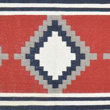 Load image into Gallery viewer, Hand-Woven Flat-Weave Contemporary Design Handmade Wool Rug (Size 3.0 X 5.0) Cwral-11043