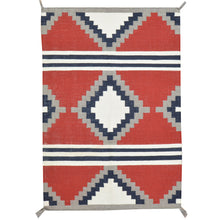 Load image into Gallery viewer, Hand-Woven Flat-Weave Contemporary Design Handmade Wool Rug (Size 3.0 X 5.0) Cwral-11043